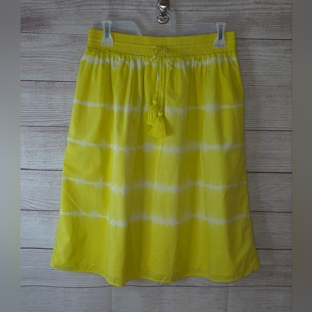J. Crew Elastic Waist Tie-dye Skirt Size Small